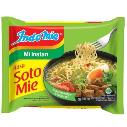 

Indomie Rebus Soto Mie Instant 70 Gram