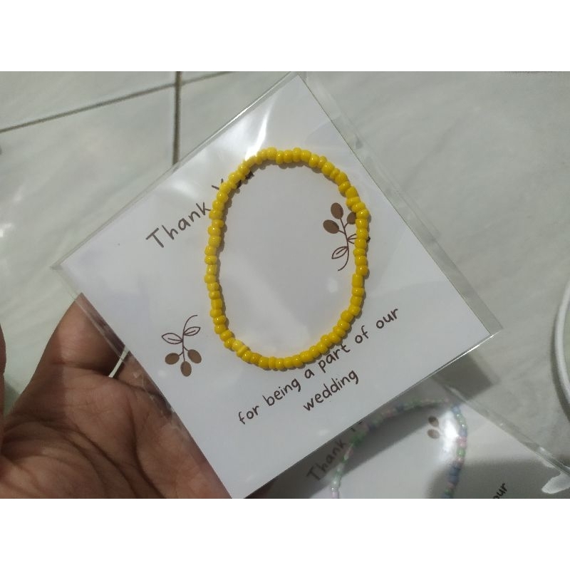 Gelang manik/gelang mute