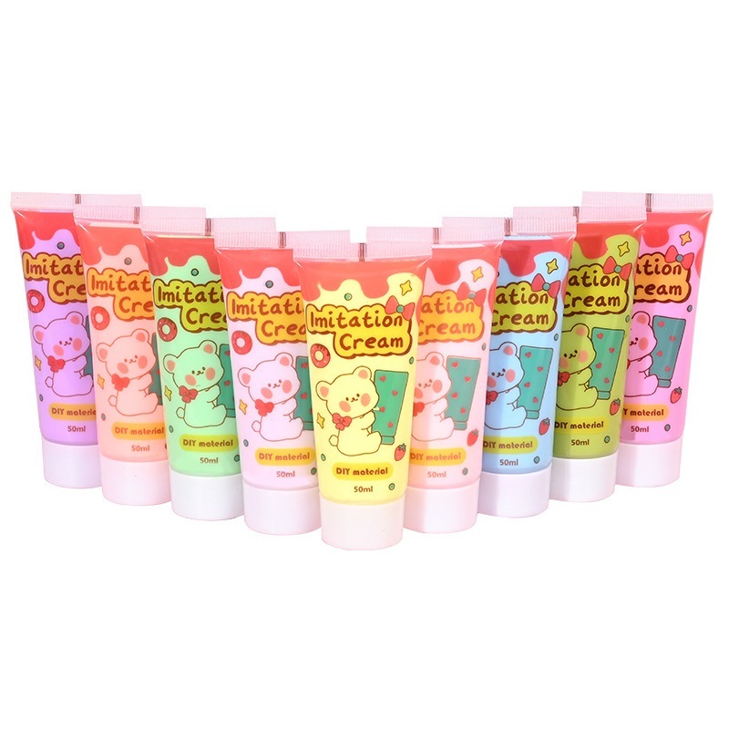 Imitation Cream Deco Cream 50gr Banyak Warna Dekorasi DIY Case Warni Kualitas Cream Seni Imitation C