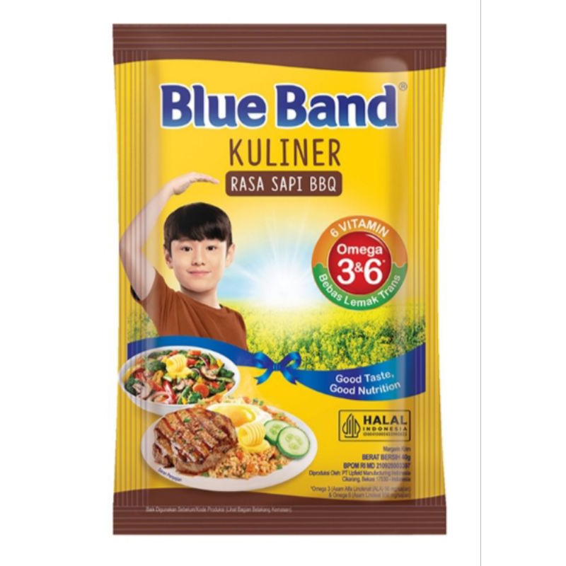 

Blue Band Kuliner Margarin Sapi BBQ 40 g