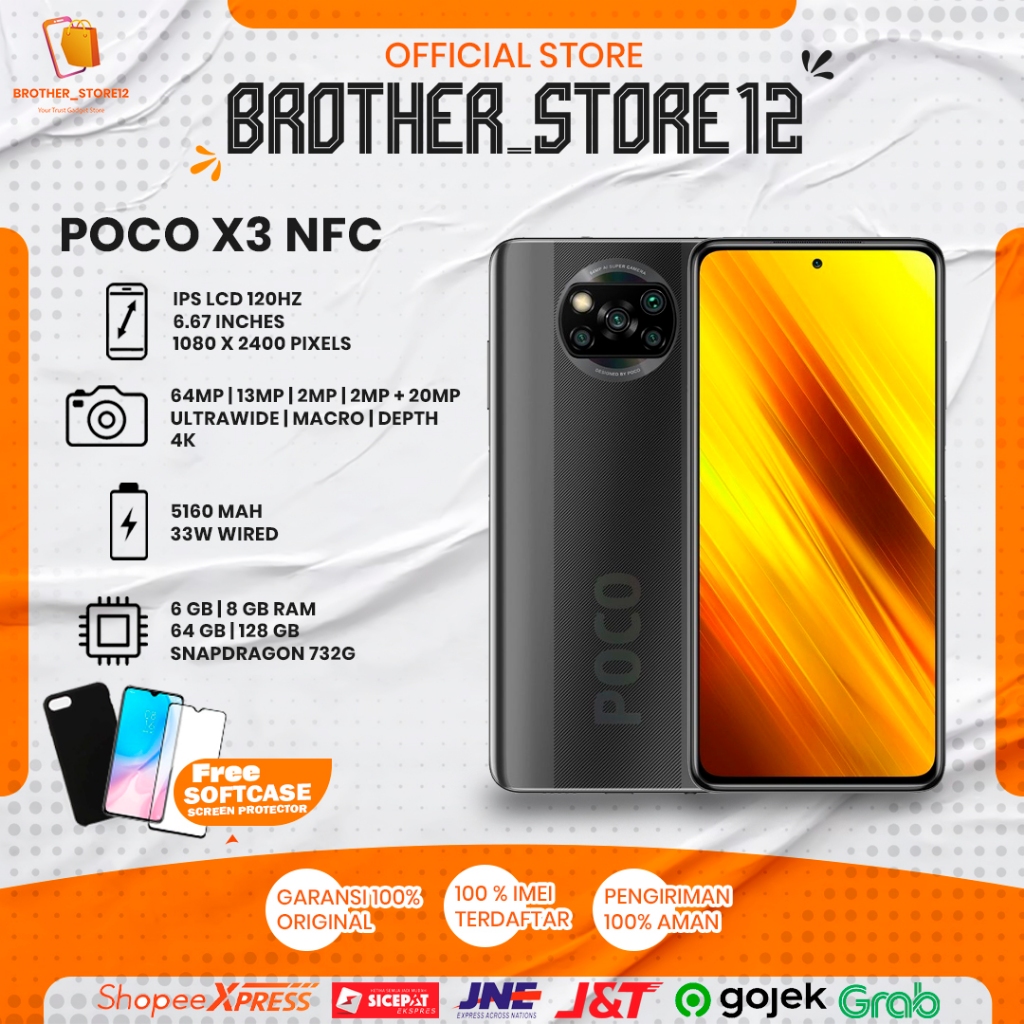 pocophone X3 nfc 8/128 second original