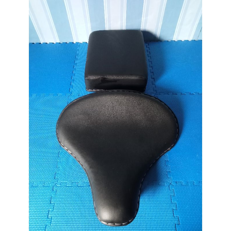 Jok motor dobbel seat custoum,jok custoum,jok chopper,jok klasik,jok depan belakang,jok boncengan,jo