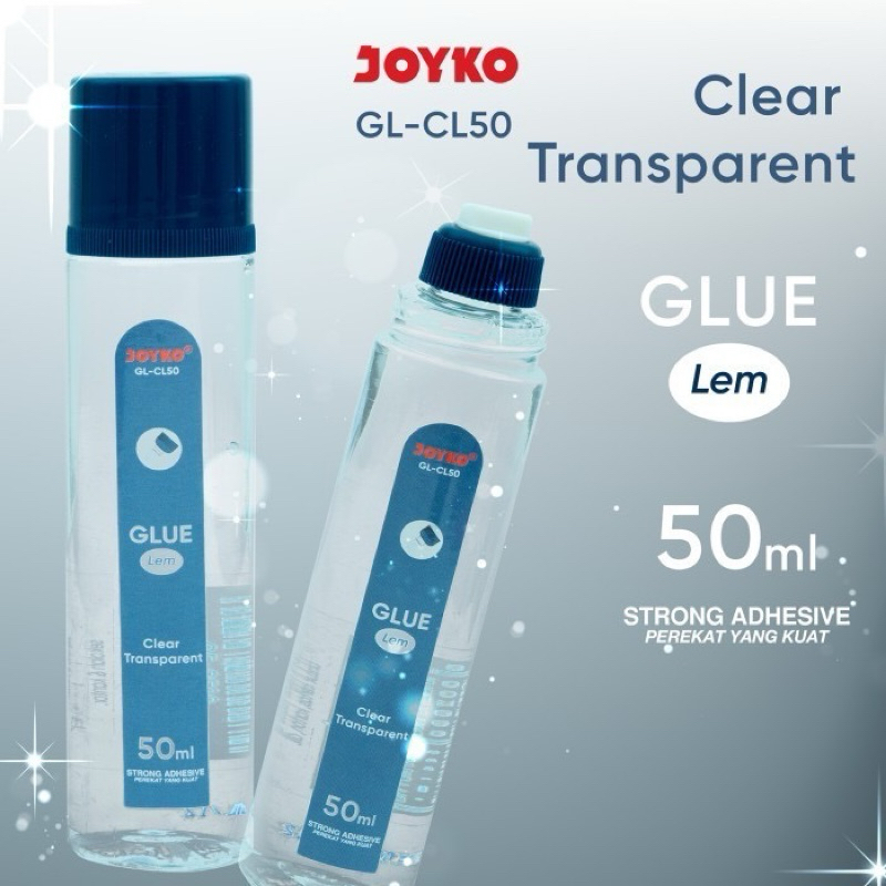 

Liquid Glue Lem Kertas Cair Joyko GL-CL50 50ml