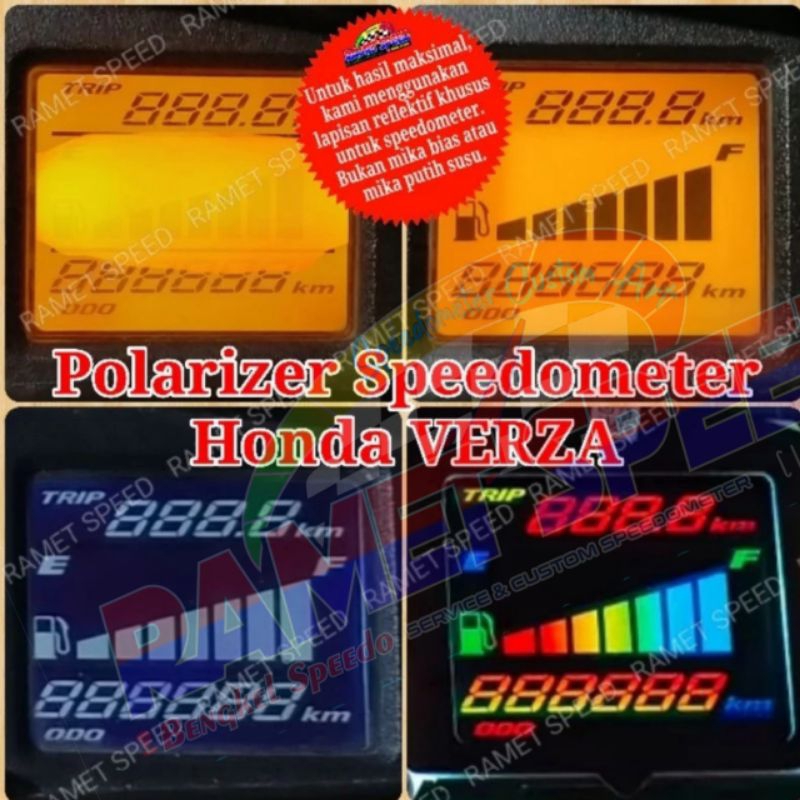 Polarizer lcd Speedometer Honda Verza 150 2016