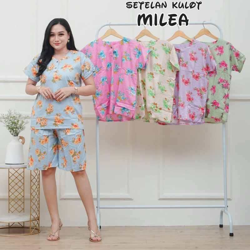 SETELAN BAJU TIDUR LD 100 ONE WAN SET BABYDOLL PIYAMA PAJAMAS WANITA SETELAN LENGAN PENDEK CELANA PE