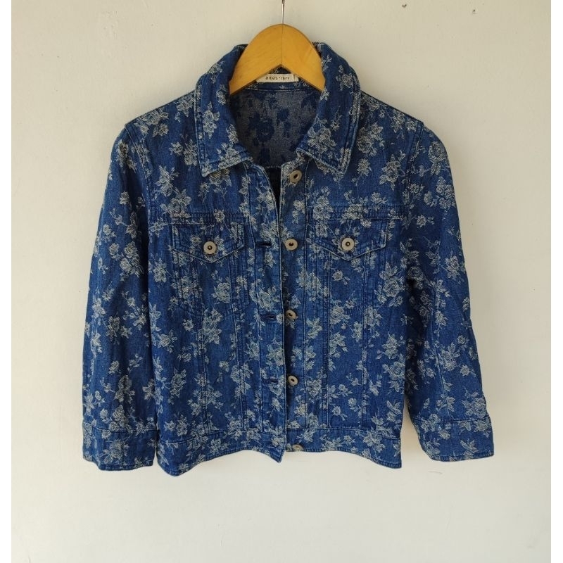 JACKET JEANS CEWE AXES FEMME MOTIF