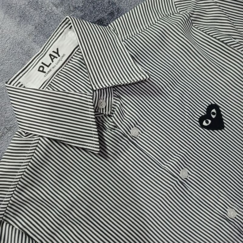 Kemeja panjang pria brand PLAY CDG