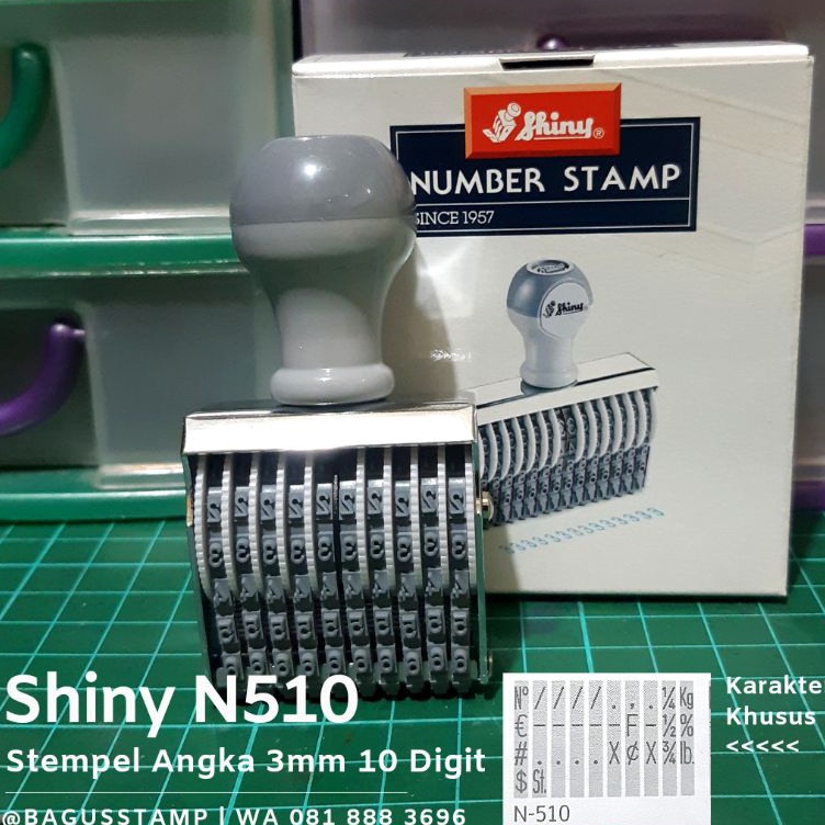 

Kejutan Terbesar Stempel Manual Huruf Angka 1 Digit 3mm 4mm 5mm Shiny N51 N41 N31 N31A N31A