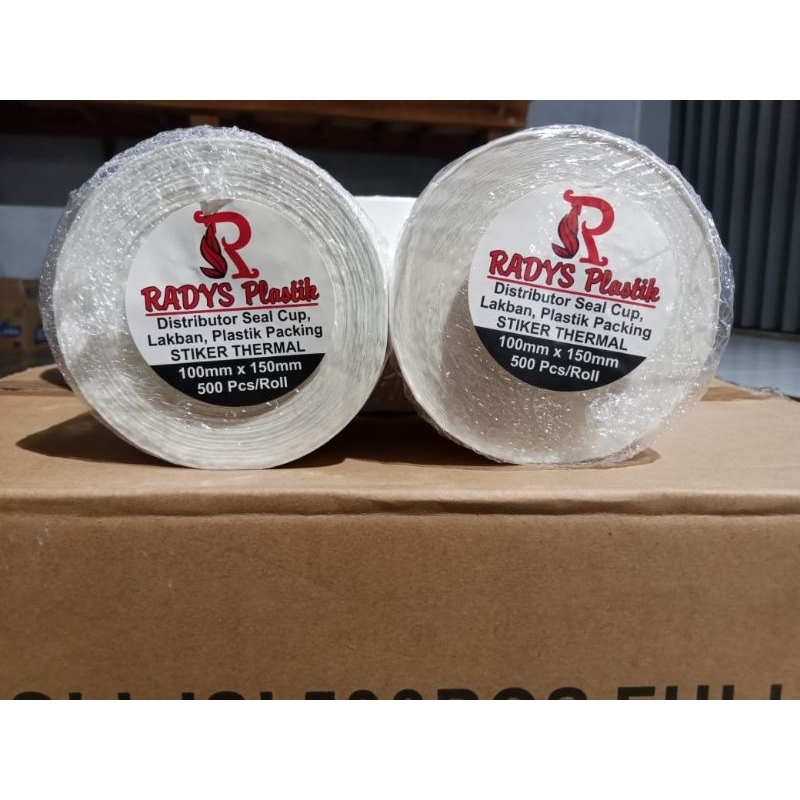 

STICKER THERMAL 100 x 150 ISI 500 PCS KERTAS THERMAL LABEL A6 STIKER THERMAL