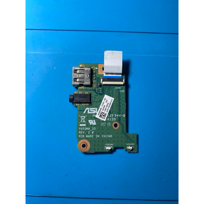 IO Board Usb port audio laptop Asus X543 X453M X453MA
