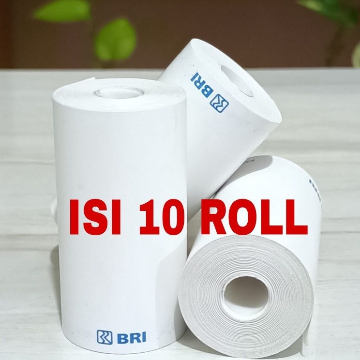 

Dijamin Original KERTAS THERMAL EDC LOGO BANK BRI 57X3 ISI 1 ROLL