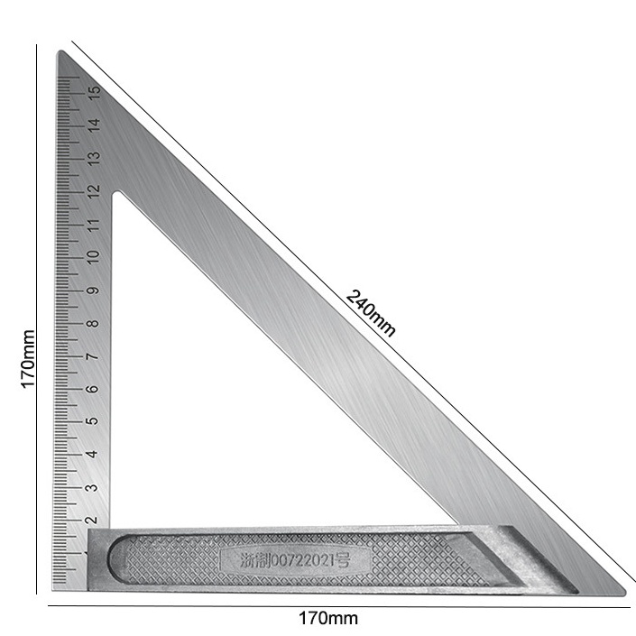 

Big Deals PENGGARIS SEGITIGA SIKU ALAT BANTU TUKANG 15X1MM
