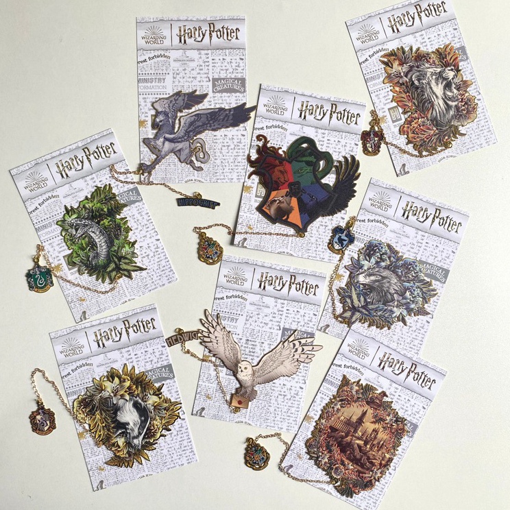 

Sekarang Murah Bookmarks Pembatas Buku Penanda Buku Rantai Gantungan Hogwarts Slytherin Castle Hippogriff Gryffindor Hufflepuff Ravenclaw Fawkes Hedwig Unik Lucu Kado