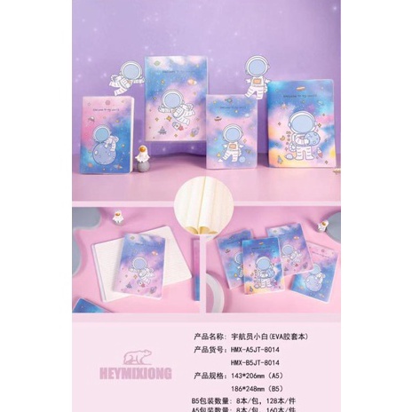 

Borong Hemat B5JT814 Notebook B5 buku agenda B5 Astronot DIARY