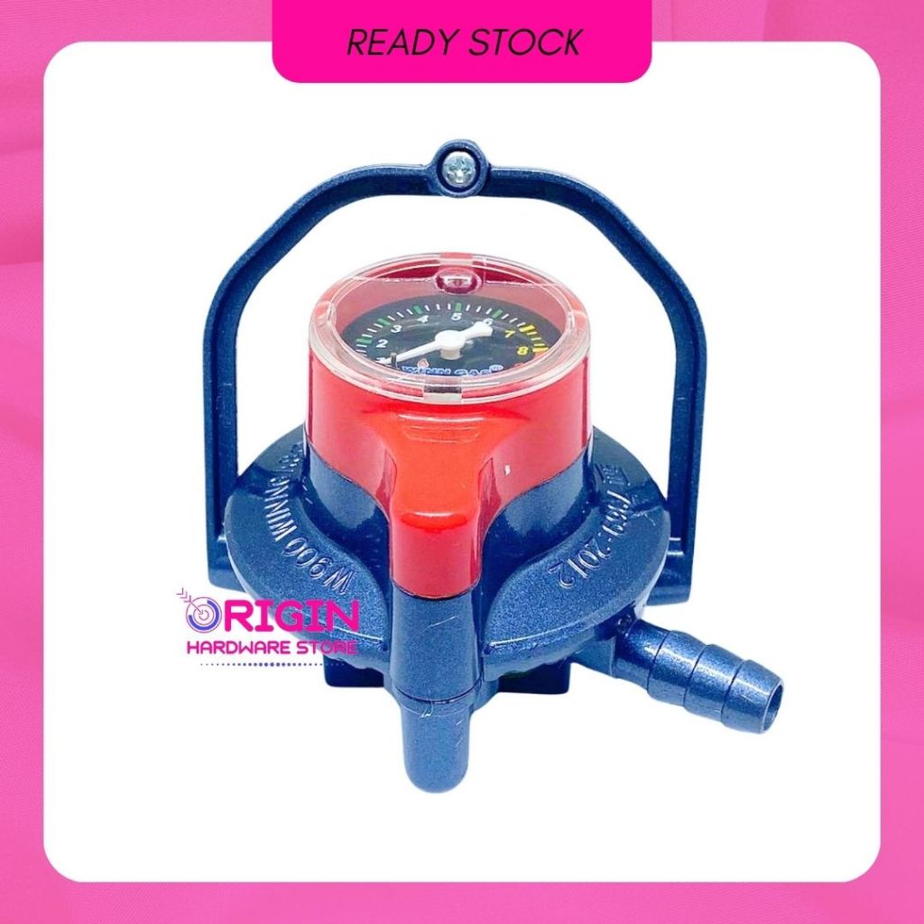 WINN GAS Regulator W 900 M Meter Triple Lock/LPG Tiga Pengaman Premium