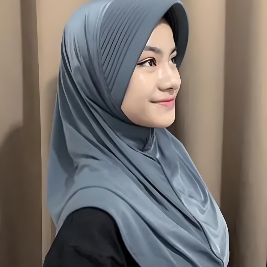 Terlaris Hijab Sport Pet Tebal Jersey Size M  Hijab Bergo Sport Pet Tebal  Bergo Pet Tebal