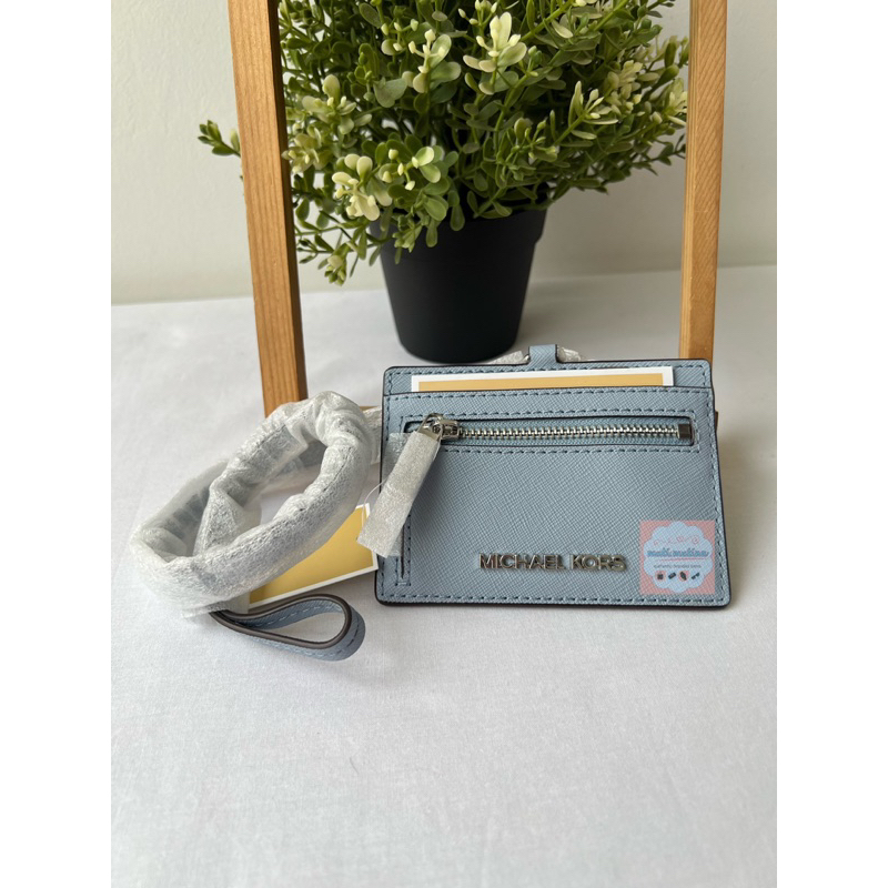 

Jet Set Card Case Lanyard Pale Blue