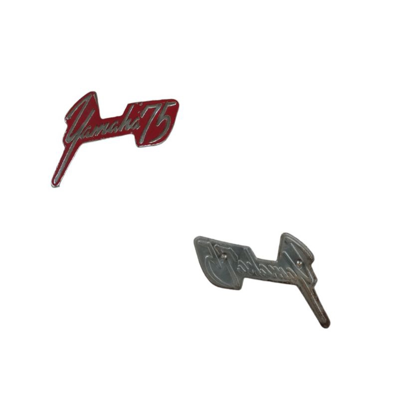 emblem sayap yamaha v75 original logo emblem sayap legshield legsil yamaha v75 yamaha u75 merry orig