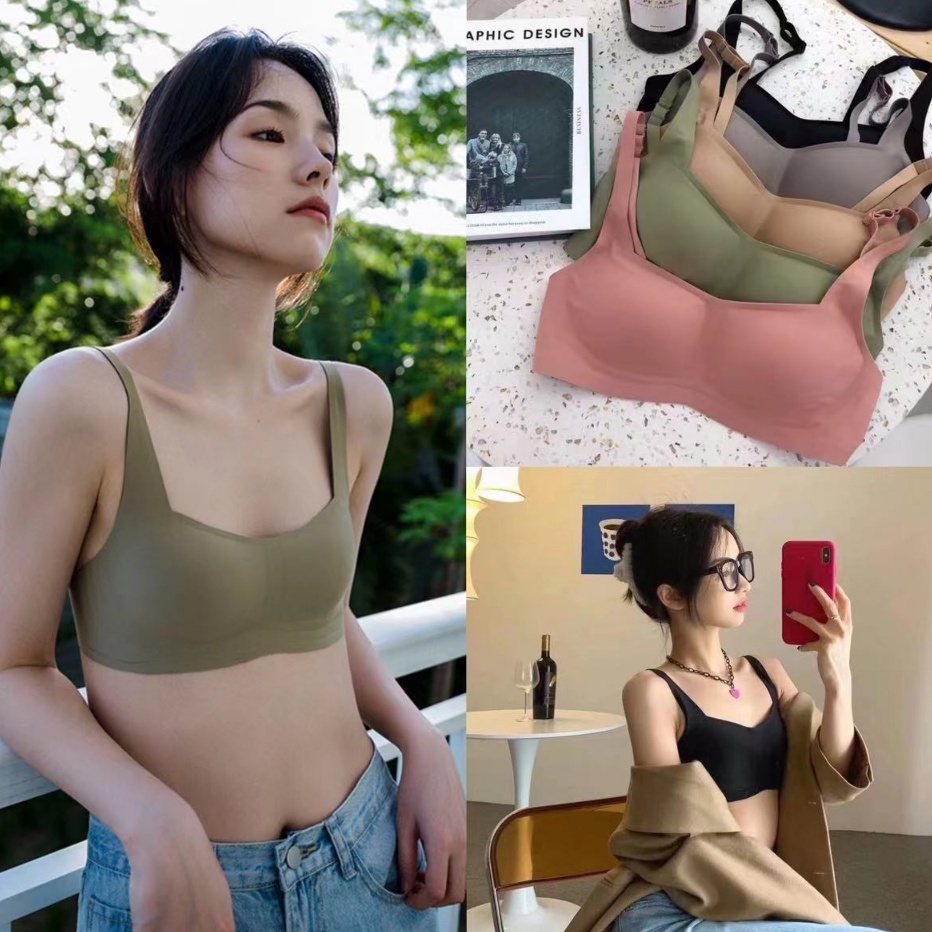 Dijamin Ori Miss curiosity Bra Jepang Sexy Tanpa Kawat Bra Import Premium Asian Style pengait belaka