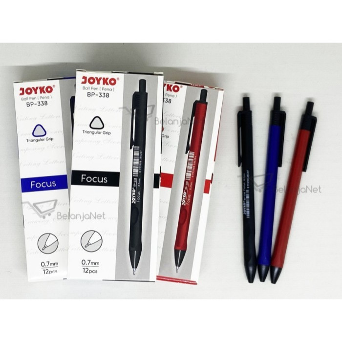 

Bolpen / Pulpen Cetekan Joyko VOKUS 338 Hitam