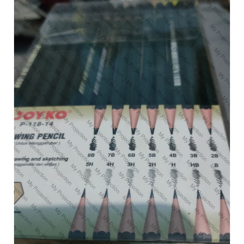 

Pensil 2B faber castell Gambar