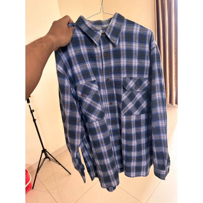 flanel veterano wool uniqlo