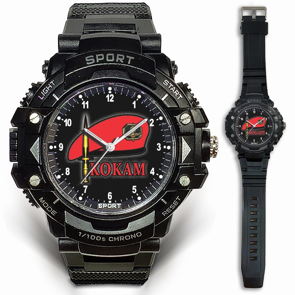 (EXCLUSIVE) Jam Tangan MUHAMMADIYAH - KOKAM Sport Bagus