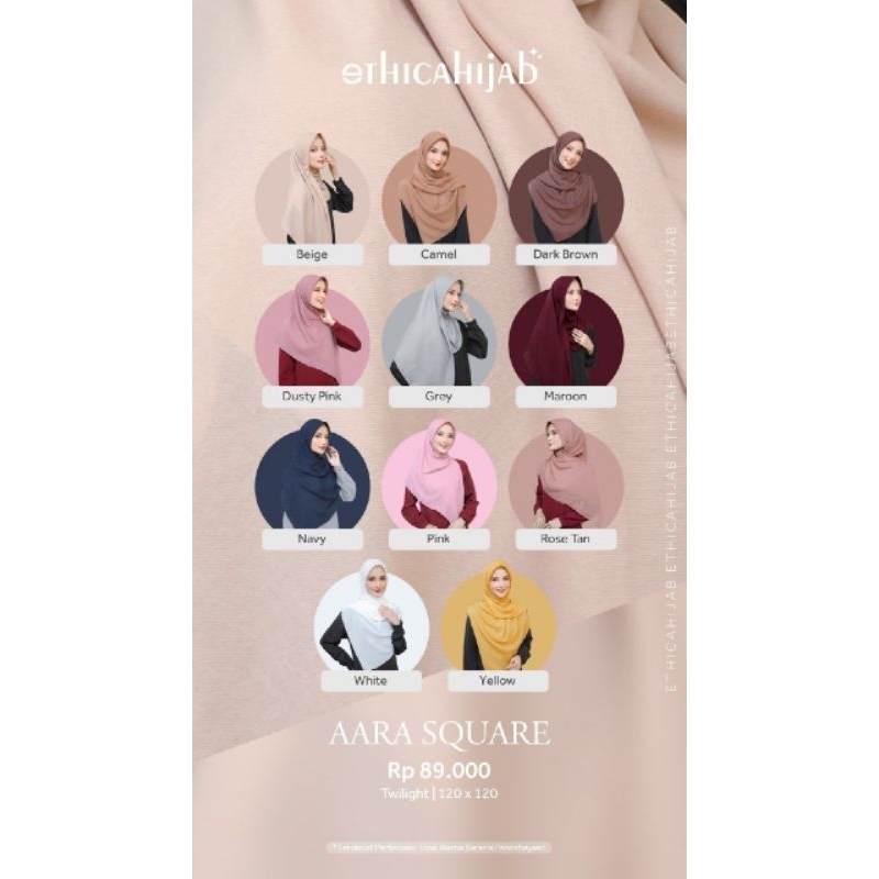 HIJAB ETHICA AARA SQUARE