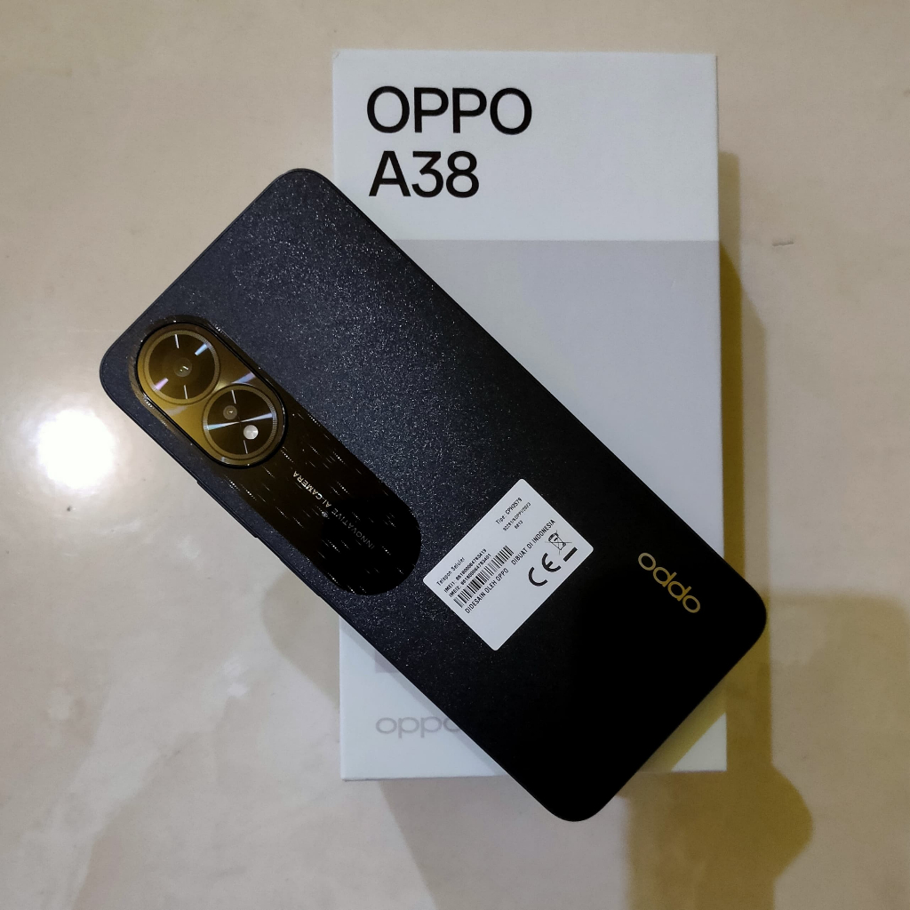 [SECOND LIKE NEW] OPPO A38 RAM 4 DAN 6 ROM 128 ORI RESMI