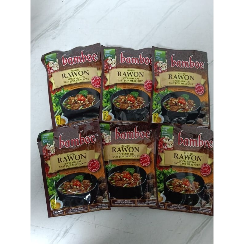 

BAMBOE BUMBU RAWON INSTAN KEMASAN54GR