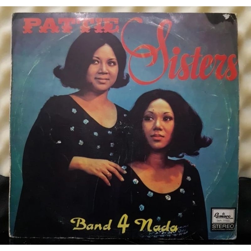 Vinyl Piringan Hitam 12 inchi Pattie Sisters-Band 4 Nada