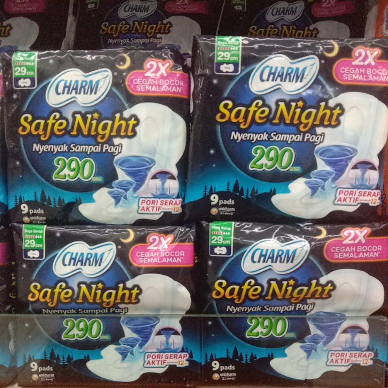 Charm Safe Night 29cm 9pads