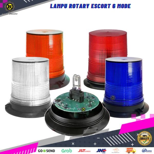 Lampu Variasi Led Rotary Rotari Mobil Truk Truck Canter Fuso Tronton Hino Tambang 12/24 Volt