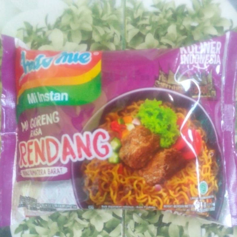 

Indomie Mie goreng Rendang