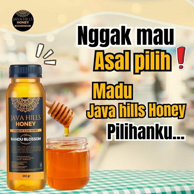 

MADU RANDU BLOSSOM JAVAHILLS 350 GRAM