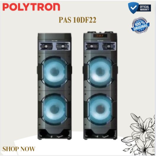 POLYTRON SPEAKER AKTIF PAS 10DF22/PAS10DF22/PAS-10DF22/PAS 10DF22/POLYTRON SPEAKER AKTIF 10 INCH