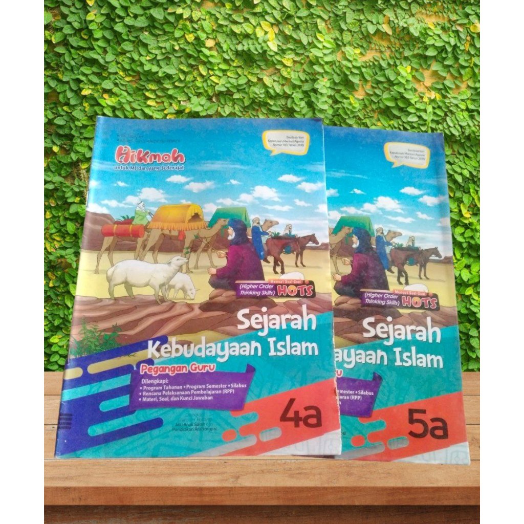 LKS HIKMAH PEGANGAN GURU KELAS 3 4 5 SEJARAH KEBUDAYAAN ISLAM MI SEDERAJAT SEMESTER 1