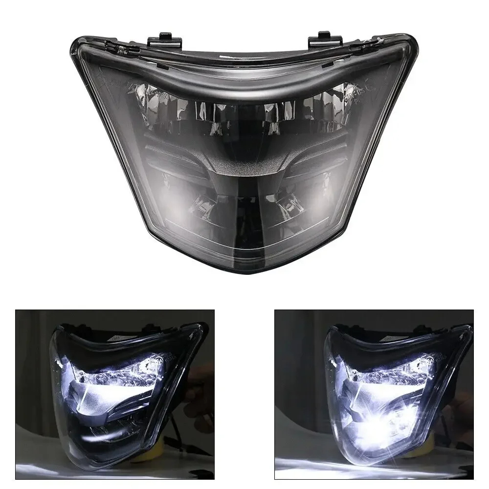 Zhipat Lampu Yamaha Y15 Y15Z Y15ZR /Jupiter MX King /Lampu Depan Sepeda Motor LED 12V Asap Lampu Dep