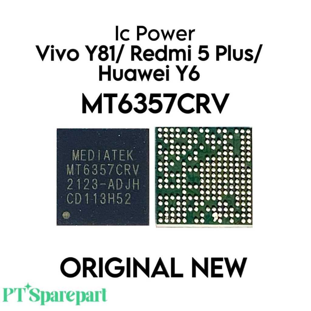 IC Power MT6357CRV / Vivo Y81 / Redmi 5 Plus / Huawei Y6 - ORIGINAL NEW