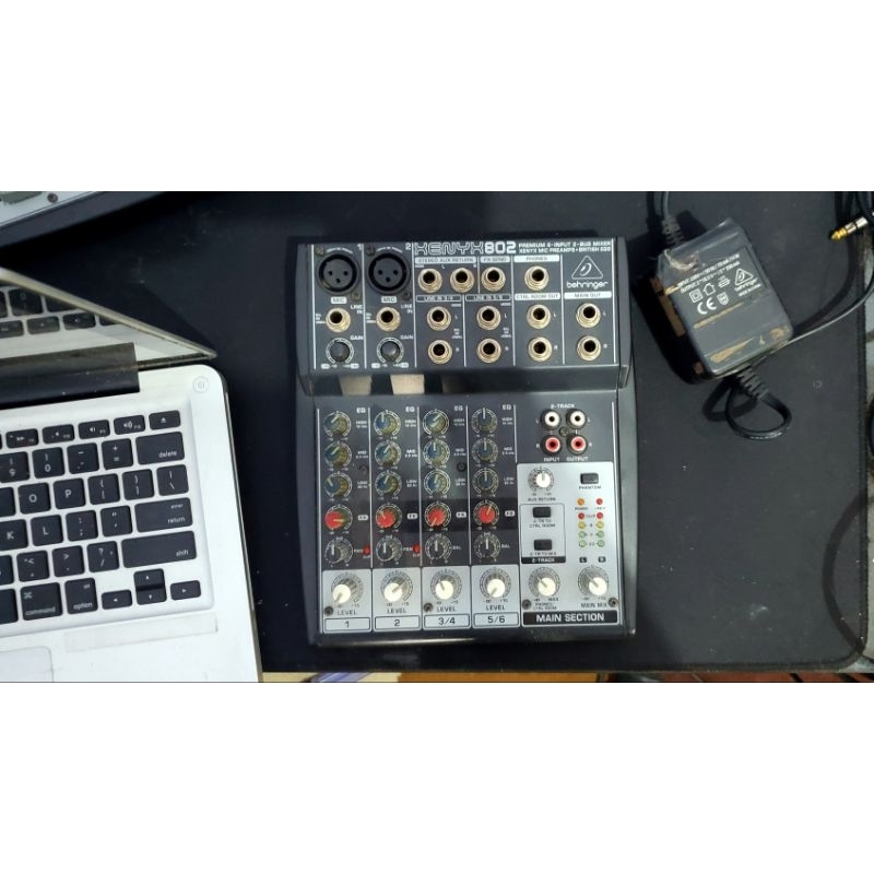 mixer audio behringer xenyx 802