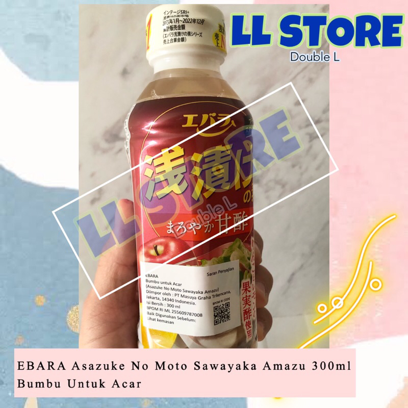 

EBARA Asazuke No Moto Sawayaka Amazu 500ml | Bumbu untuk Acar Jepang