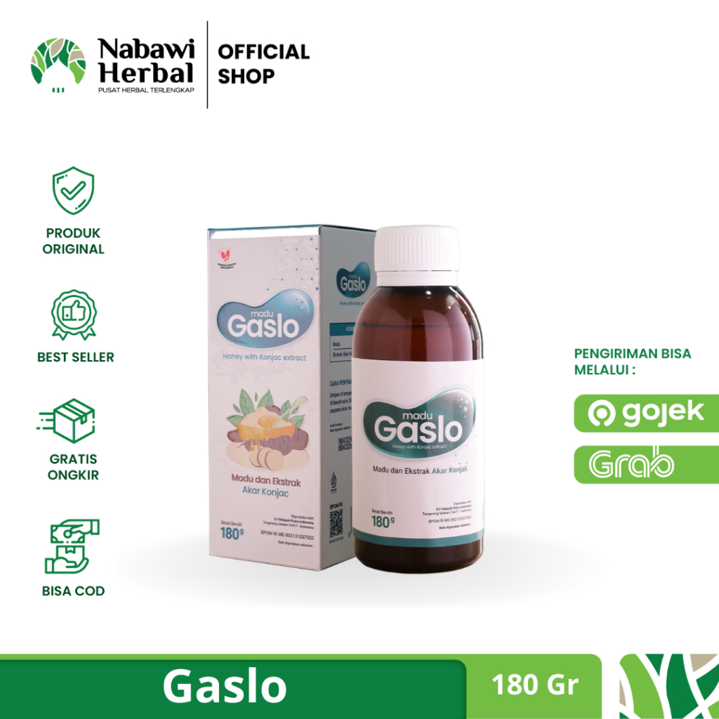 

MADU GASLO - Madu Lambung Membantu Mengatasi Masalah Sakit Maag dan Menjaga Daya Tahan Tubuh 180gr