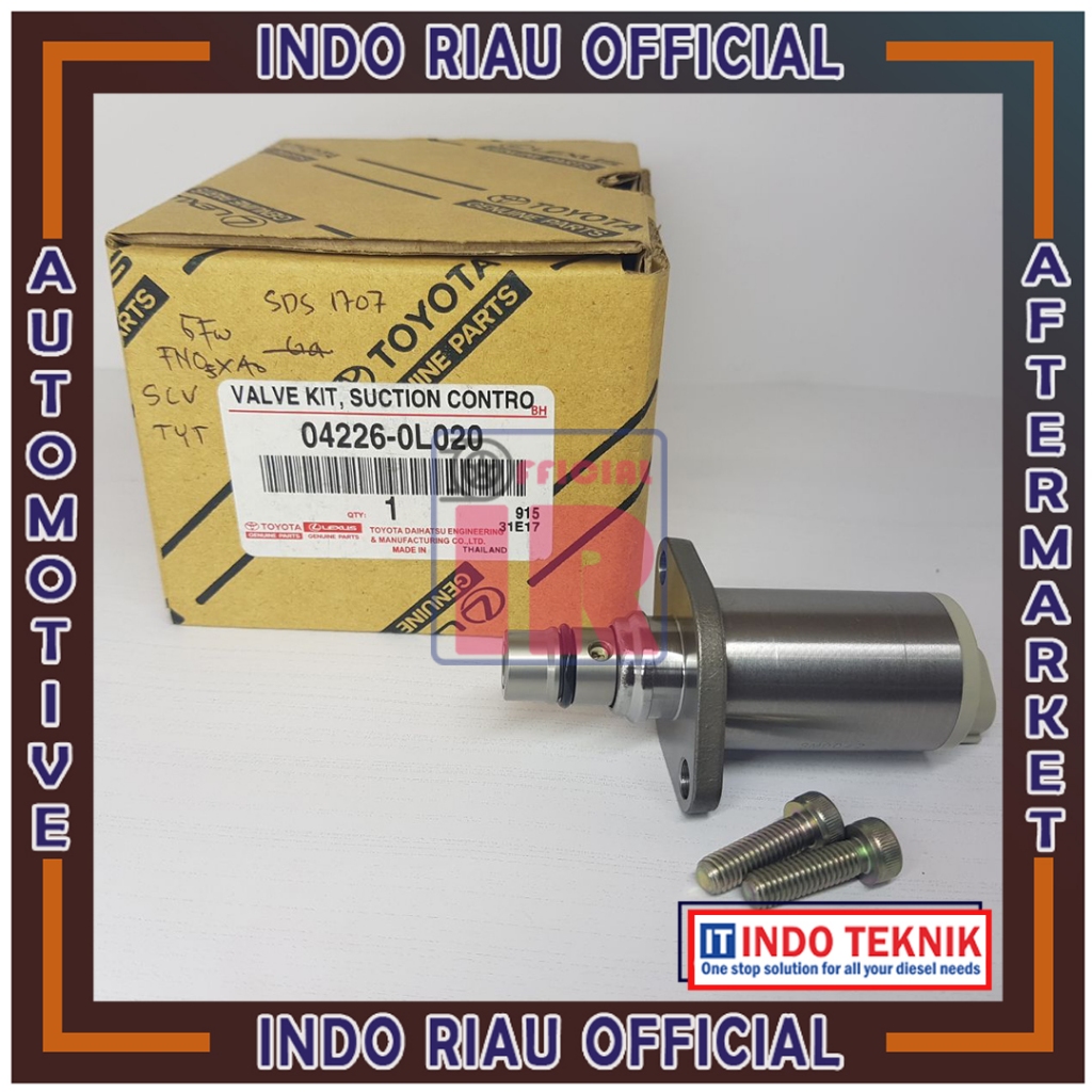 SCV Supply Pump Hilux 3.0 3000 cc 04226 0L020 Genuine - SCV Hilux 3000cc