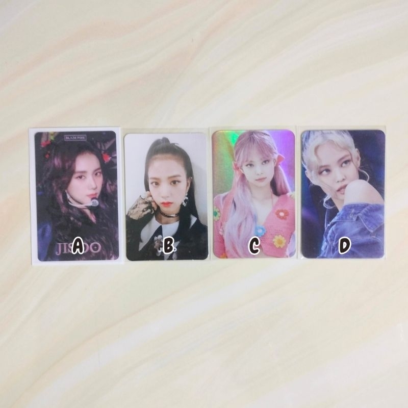 Jennie Jisoo Rose Blackpink Pc Official Photocard flower R ktown pb photobook Decokit 7th anniv cere
