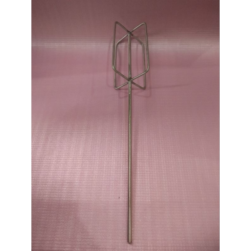 Pengocok Adonan Kue Martabak Stainles Stell Anti Karat - Mata Bor Mixer Multifungsi UK 40cm
