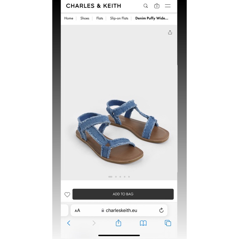 SALE SANDAL STRAP DENIM CK / SANDAL CNK / SANDAL WANITA / SANDAL MURAH / SANDAL FLAT / SANDAL TALI /