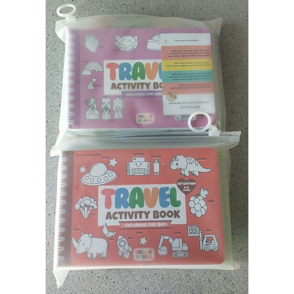 

Buku Anak Travel Activity Book | Buku Aktivitas | Edukasi Anak