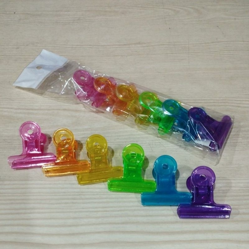 

Klip Penjepit Serbaguna Warna Plastik Isi 6 (R8051T)