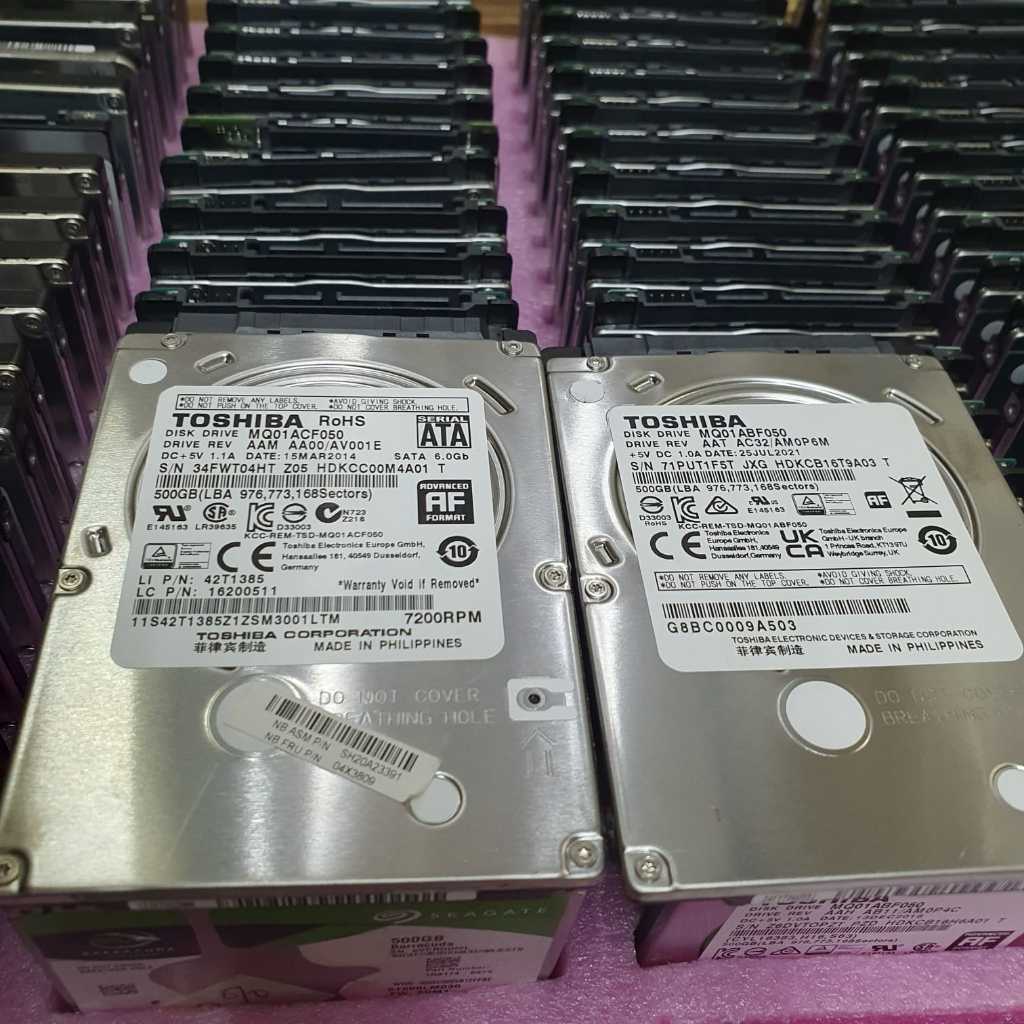 SSD / HDD Laptop Sata 500GB Internal / External Storage - Second Bagus Murah & Bergaransi