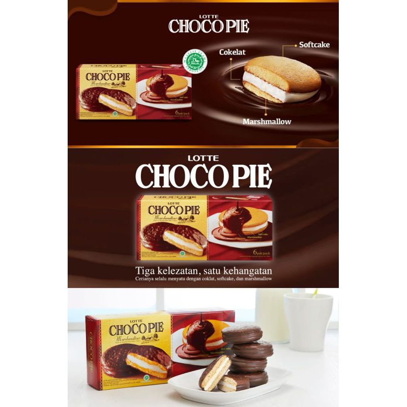 

Choco Pie Soft Cake Snack Best Seller